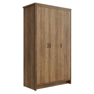 Wood 3 door wardrobe
