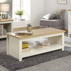 Lancaster Coffee Table with Shelf