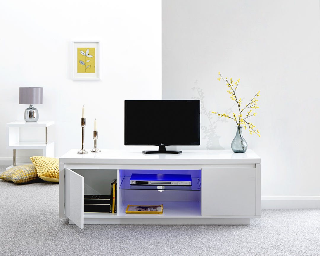 Polar LED Large TV Unit - Image 2